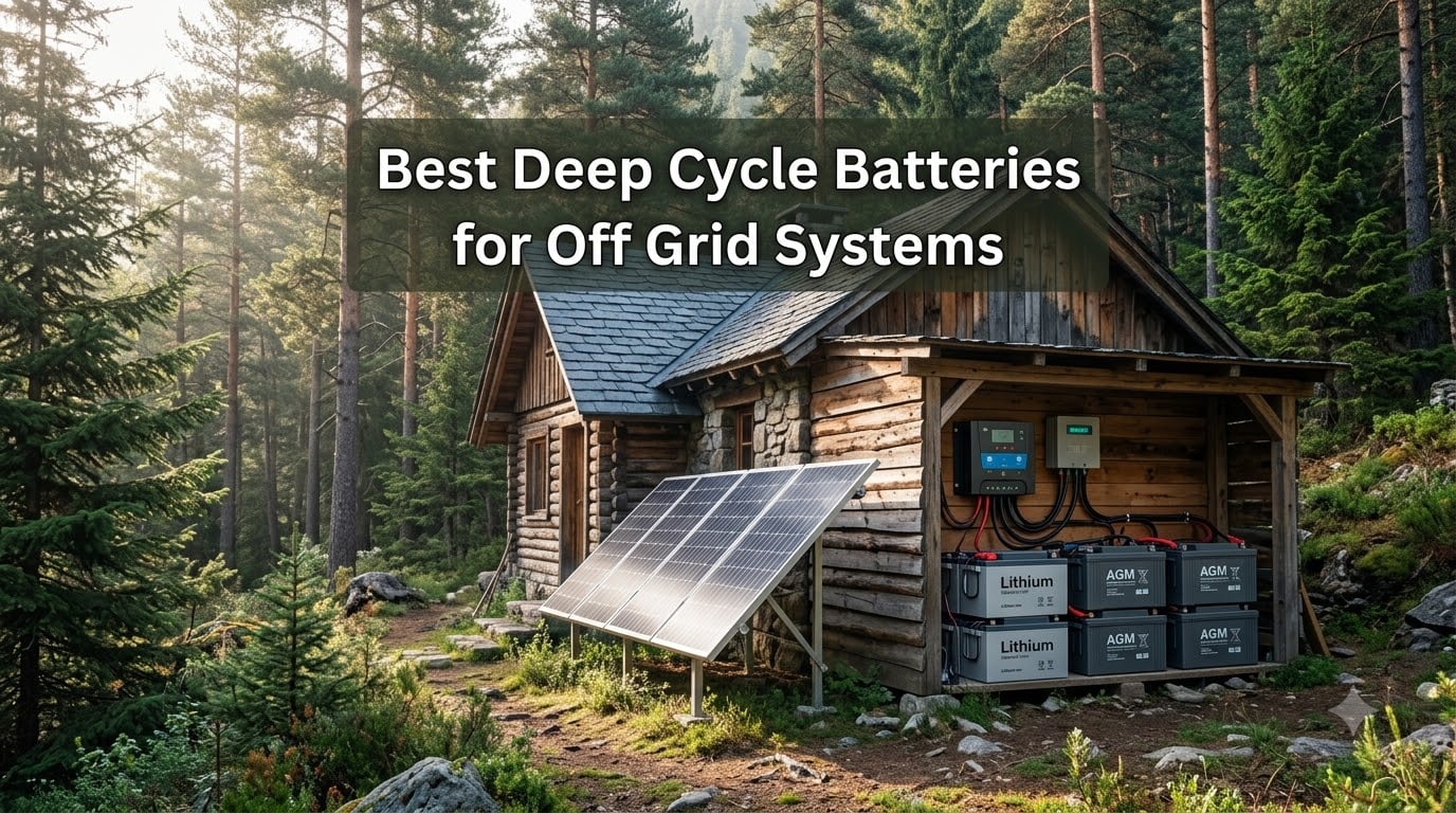 10 Best Deep Cycle Batteries for Off Grid Systems (August 2026): Expert Reviews