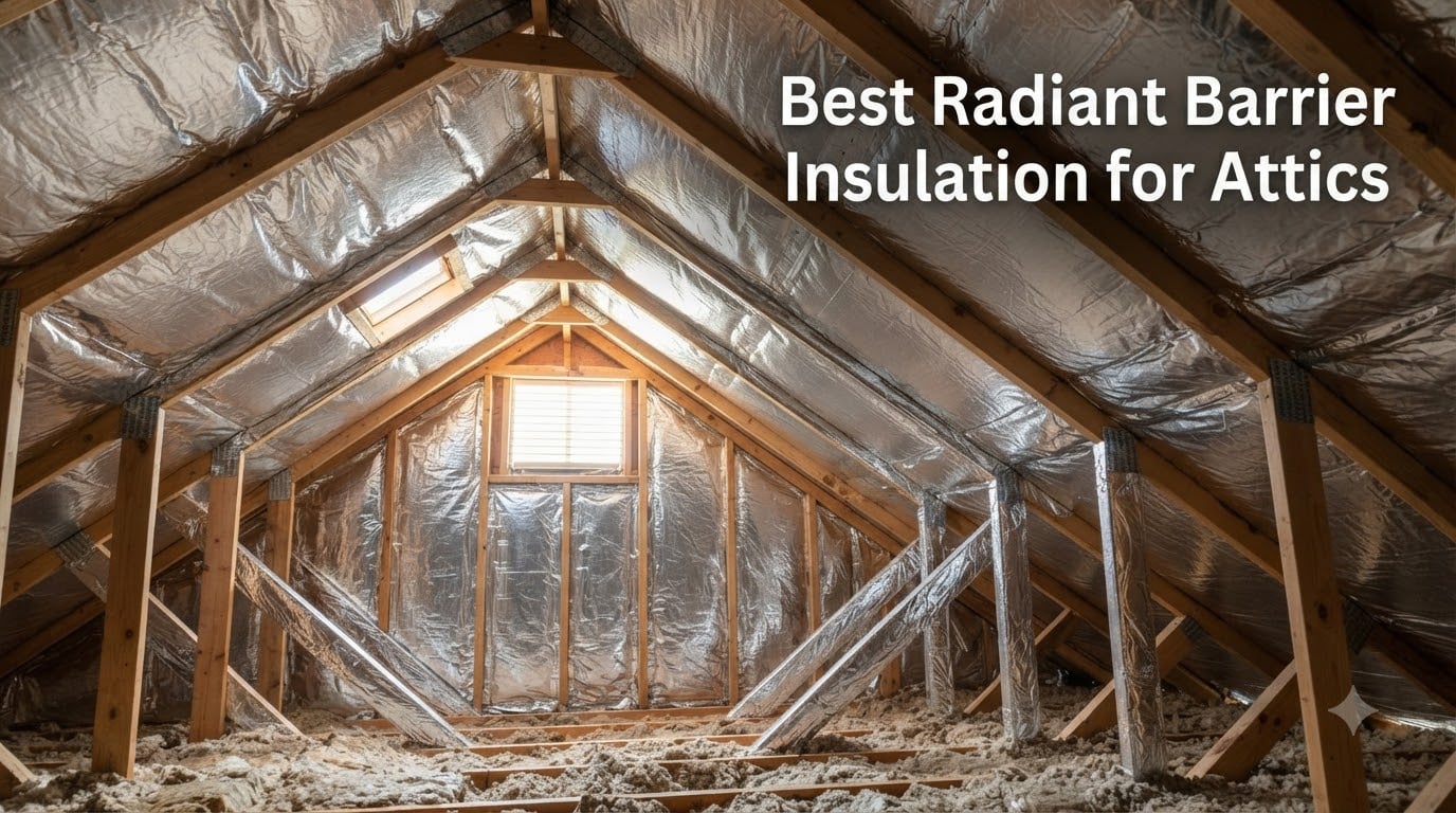 8 Best Radiant Barrier Insulation for Attics (August 2026)