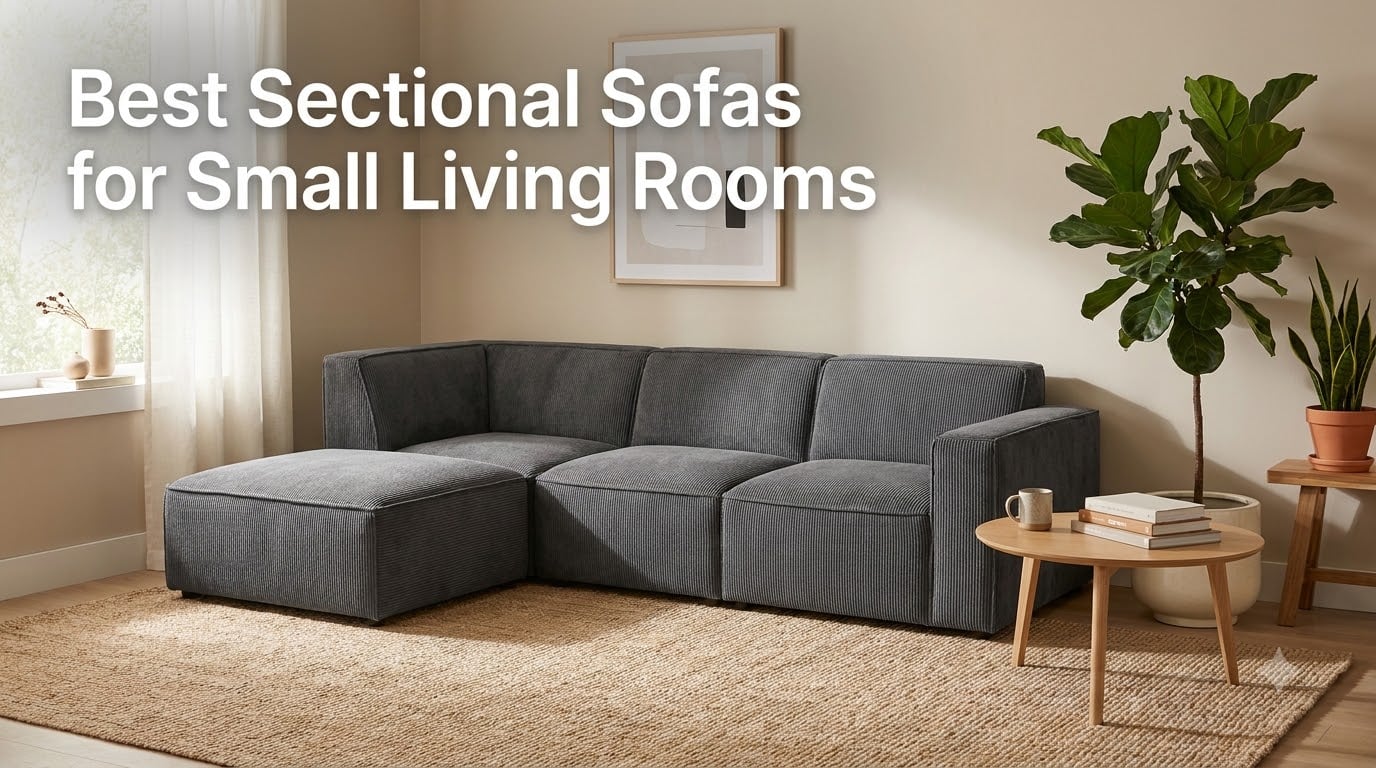 10 Best Sectional Sofas for Small Living Rooms (August 2026)