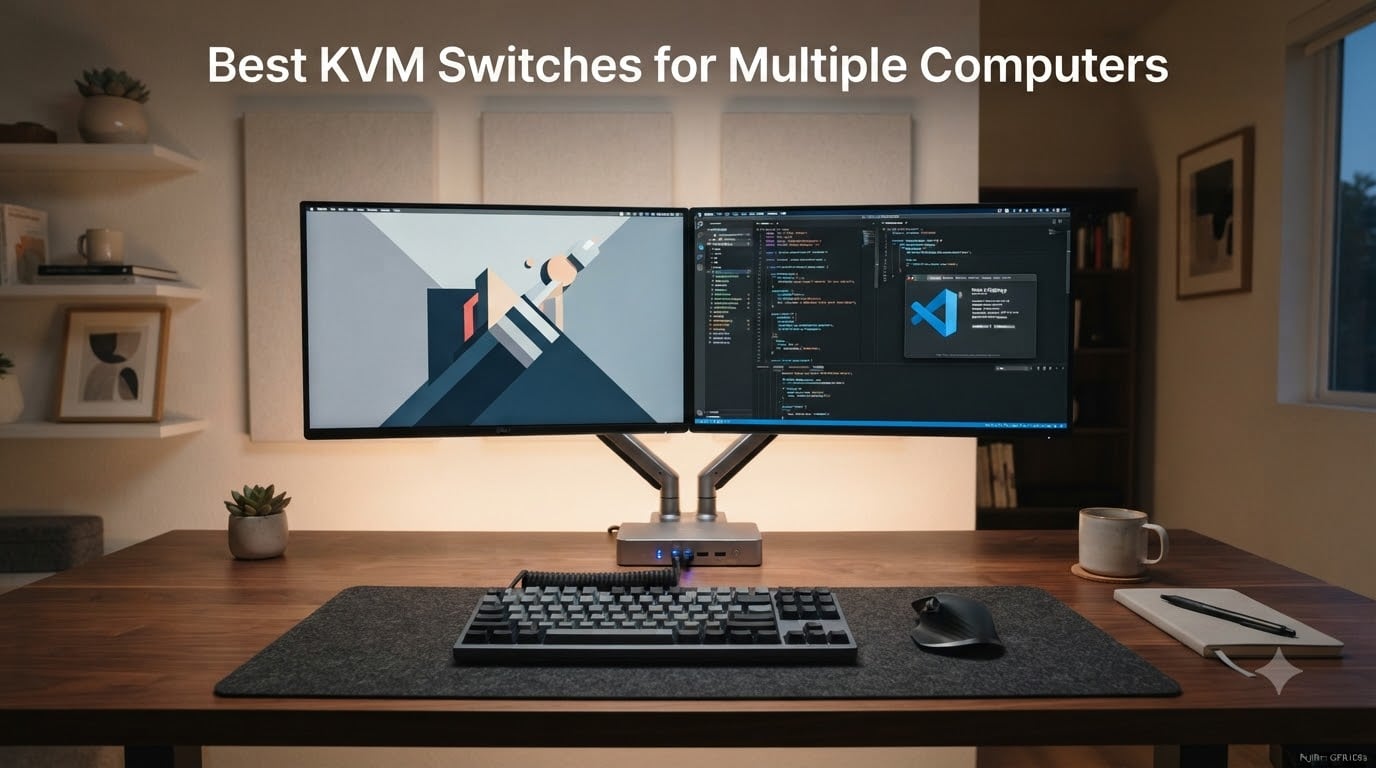 8 Best KVM Switches for Multiple Computers (August 2026)