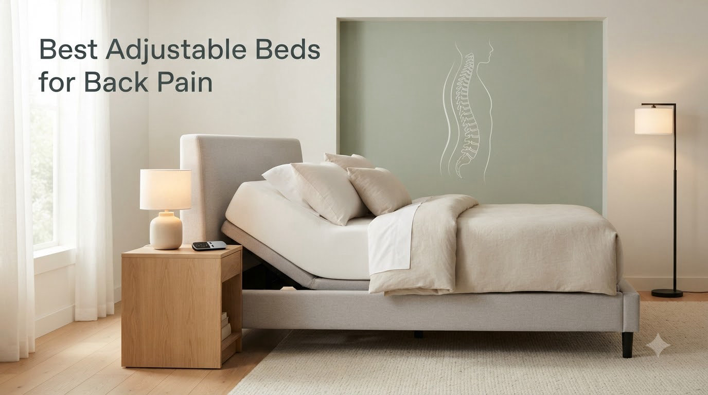 10 Best Adjustable Beds for Back Pain (August 2026)