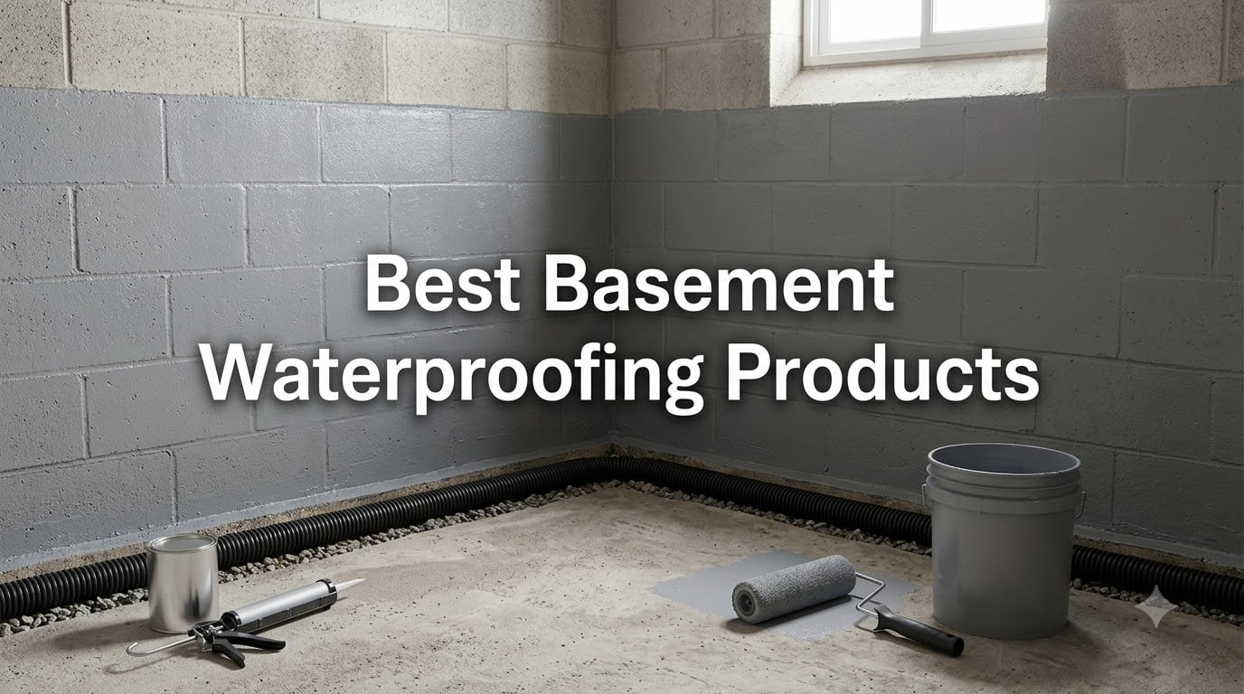 8 Best Basement Waterproofing Products (August 2026)