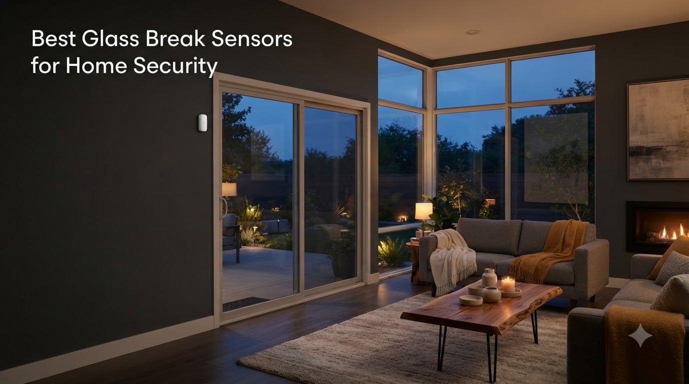 10 Best Glass Break Sensors for Home Security (August 2026)