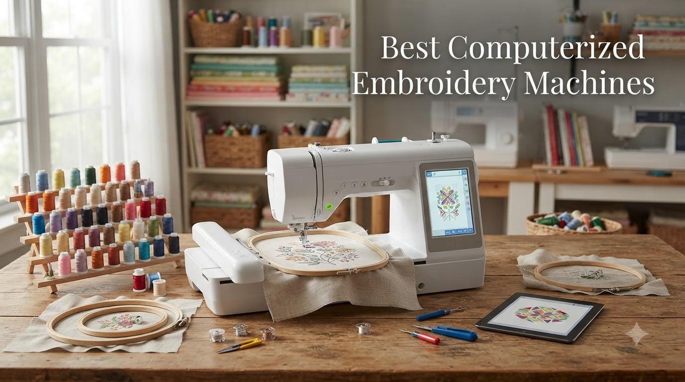 10 Best Computerized Embroidery Machines (August 2026)