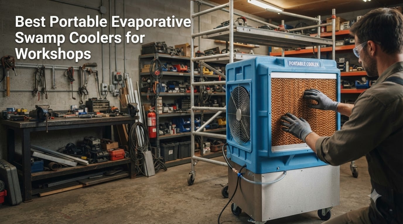 10 Best Portable Evaporative Swamp Coolers for Workshops 2026 Tested