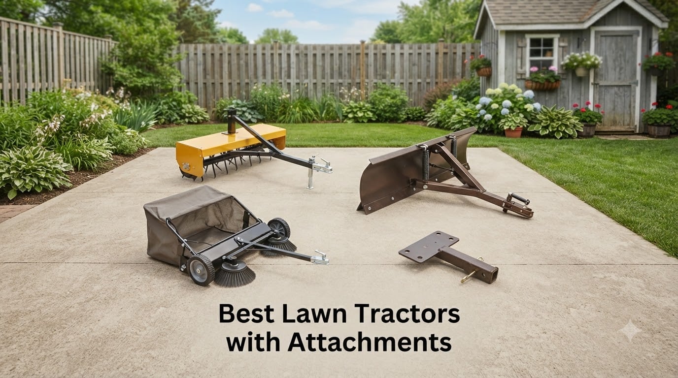 8 Best Lawn Tractors with Attachments (August 2026)