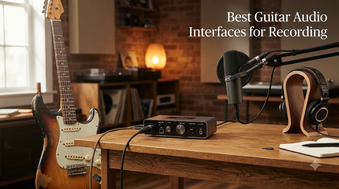 10 Best Guitar Audio Interfaces for Recording (August 2026)