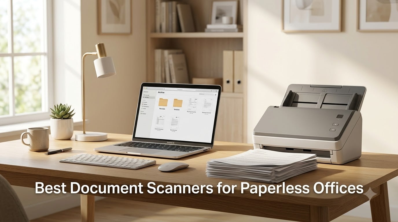 10 Best Document Scanners for Paperless Offices (August 2026)