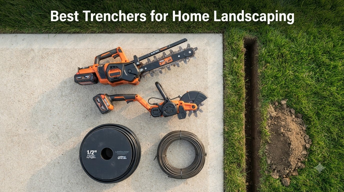 8 Best Trenchers for Home Landscaping (August 2026)