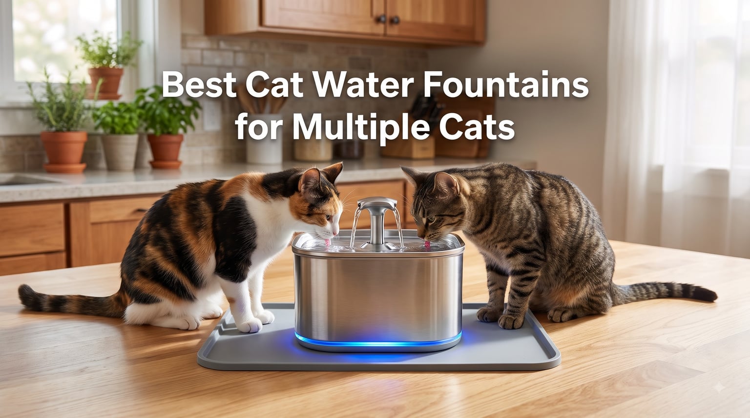 5 Best Cat Water Fountains for Multiple Cats (August 2026)