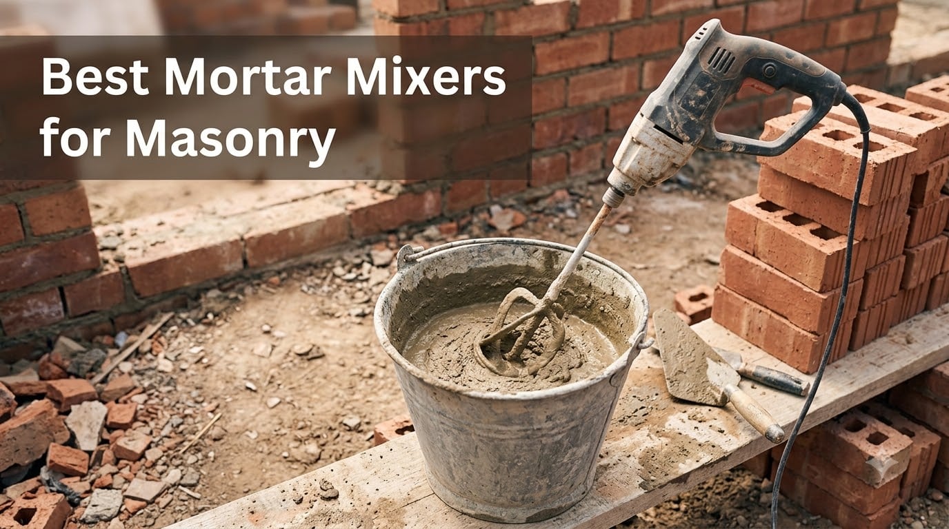 8 Best Mortar Mixers for Masonry (August 2026) Tested and Reviewed