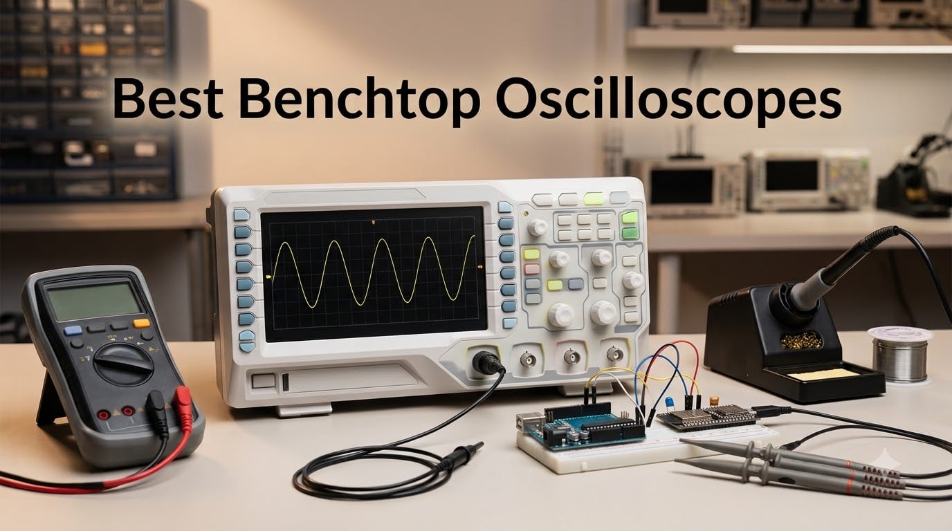 10 Best Benchtop Oscilloscopes (August 2026)
