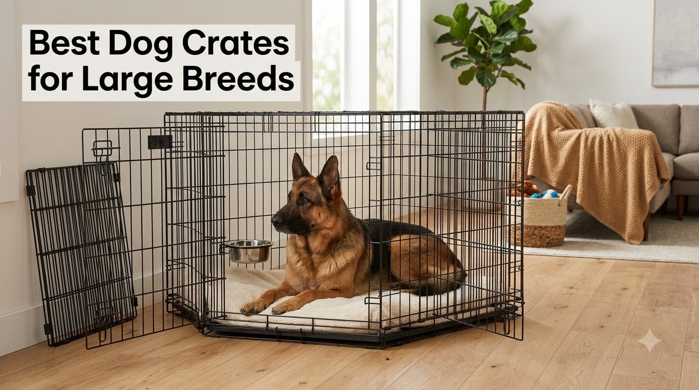 10 Best Dog Crates for Large Breeds (August 2026)