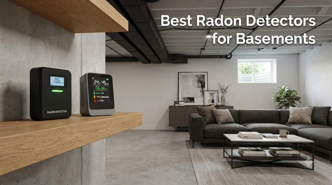 10 Best Radon Detectors for Basements (August 2026)