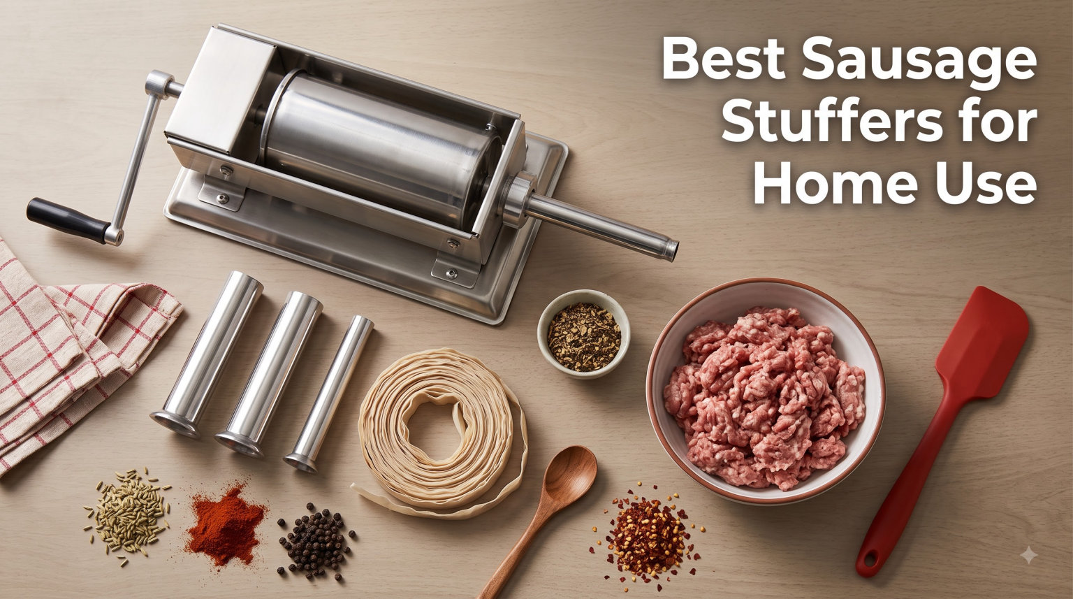 8 Best Sausage Stuffers for Home Use (August 2026)