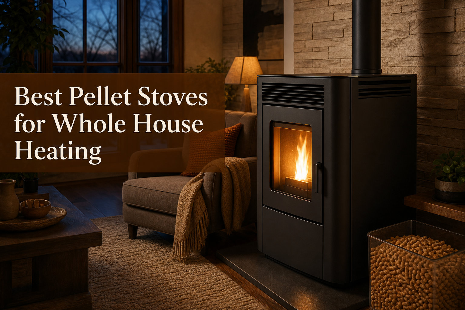 8 Best Pellet Stoves for Whole House Heating (August 2026)