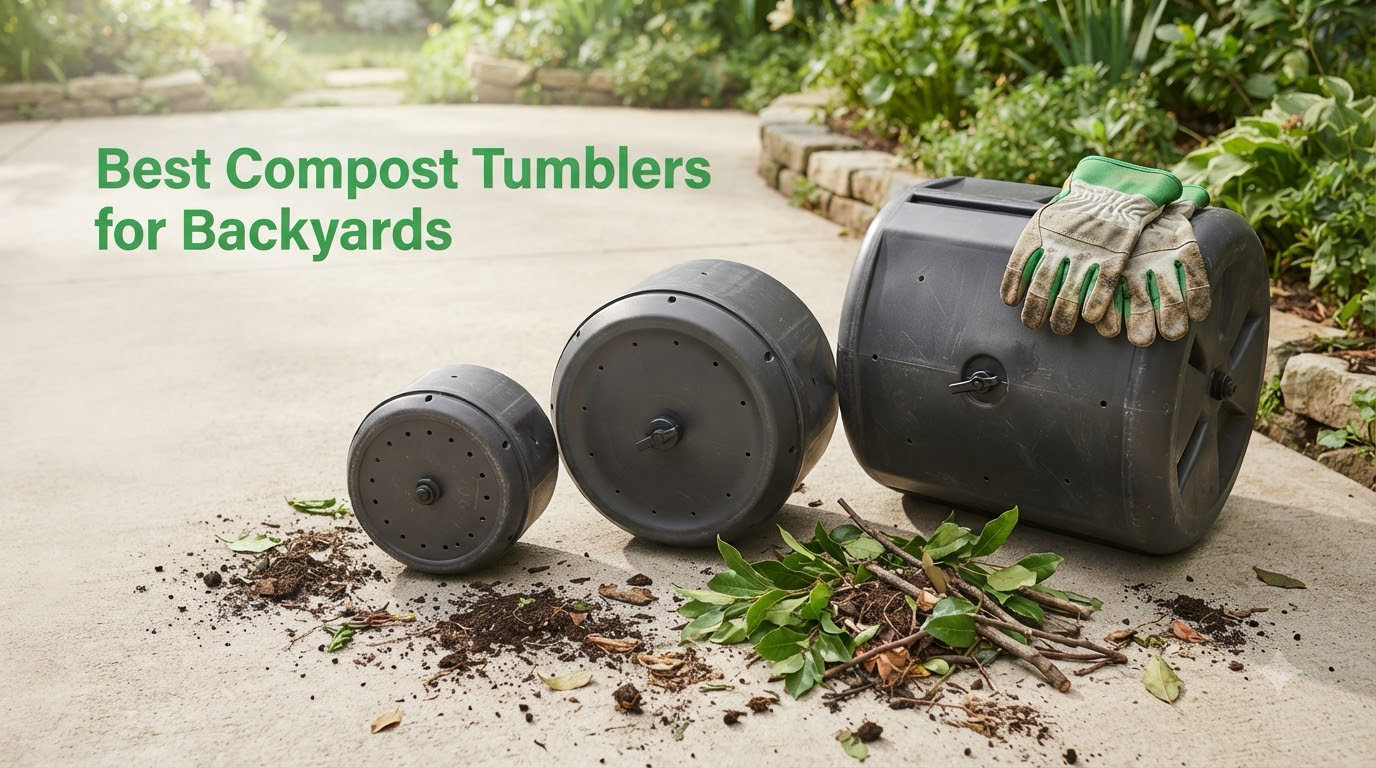 8 Best Compost Tumblers for Backyards (August 2026)