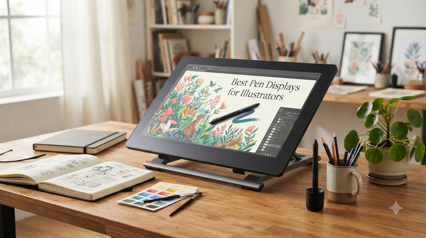 8 Best Pen Displays for Illustrators (August 2026)