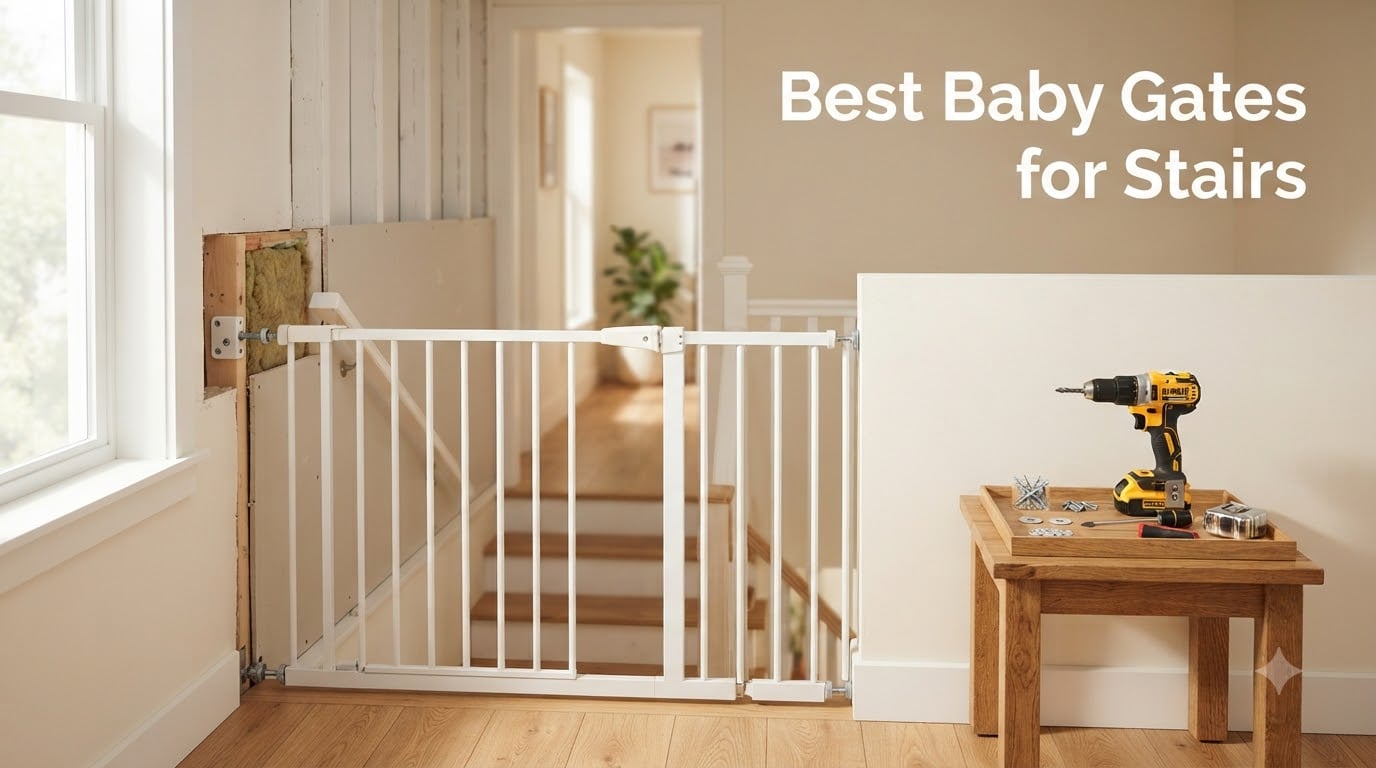 12 Best Baby Gates for Stairs (August 2026)