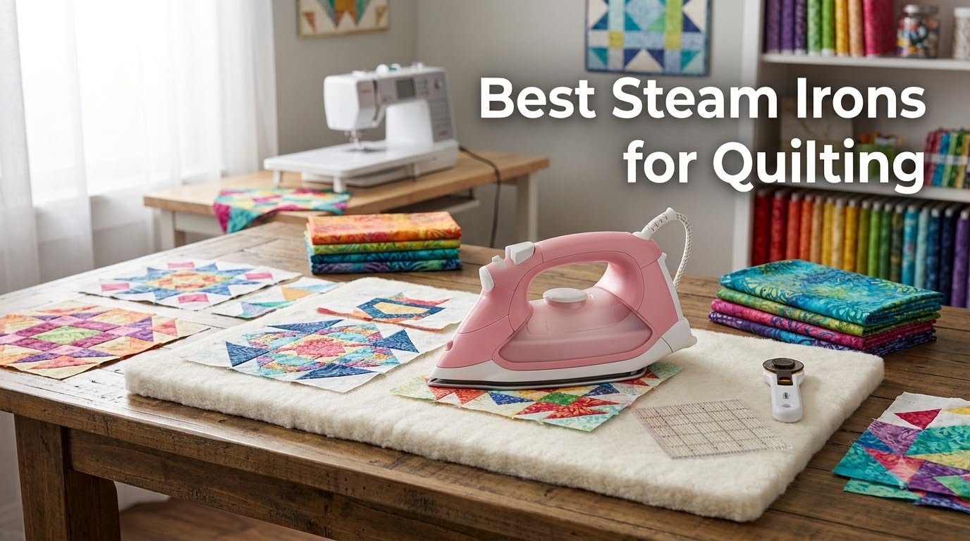 8 Best Steam Irons for Quilting (August 2026)