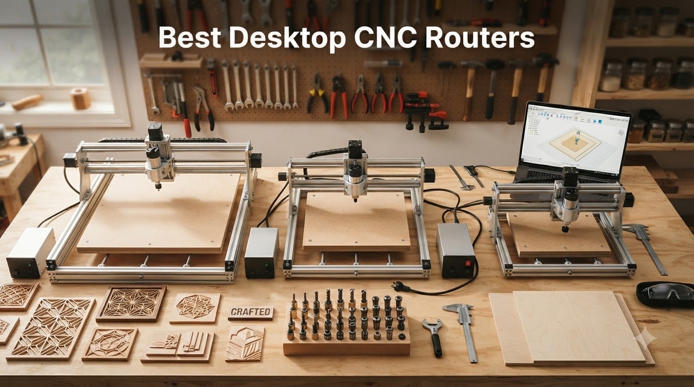 10 Best Desktop CNC Routers (August 2026)