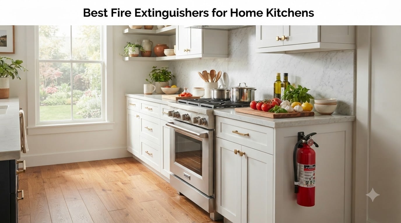 8 Best Fire Extinguishers for Home Kitchens – August 2026