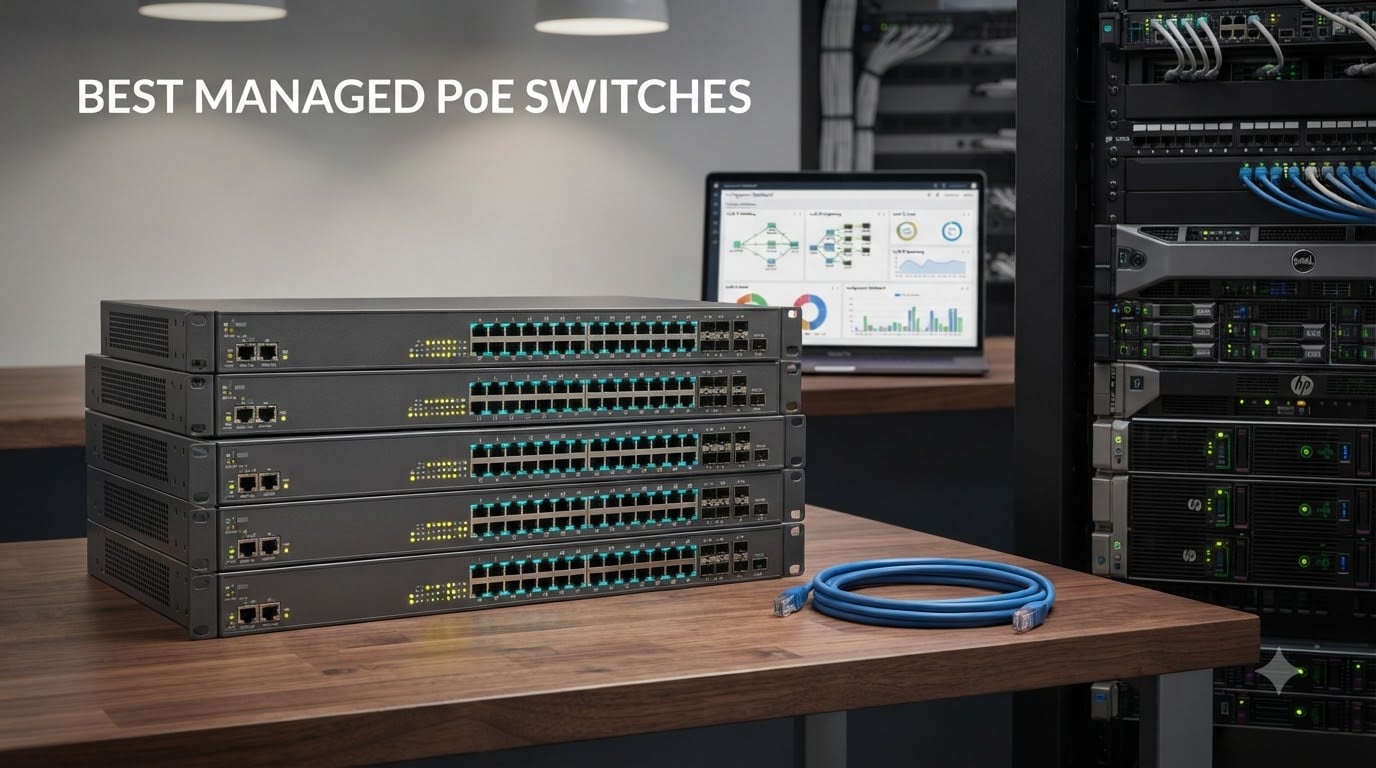 8 Best Managed PoE Switches (August 2026)