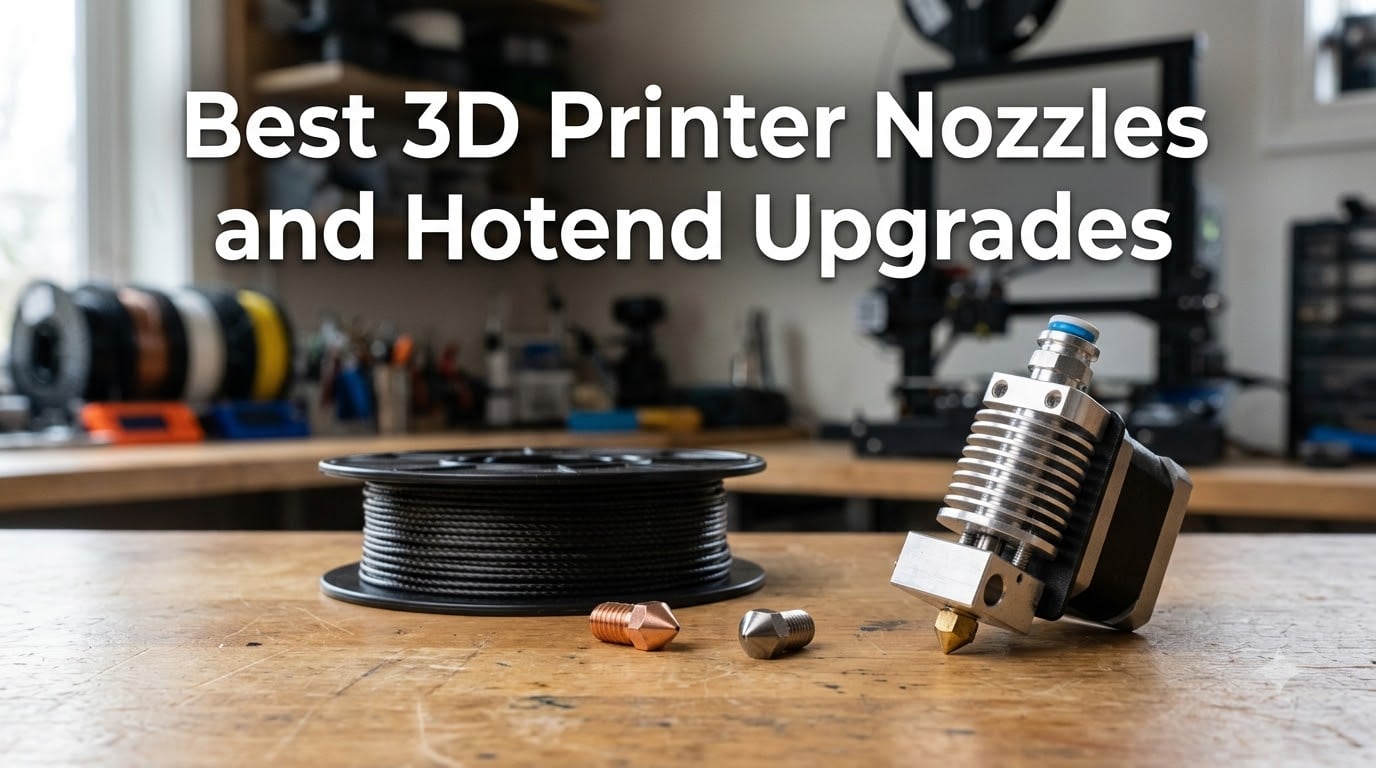 8 Best 3D Printer Nozzles and Hotend Upgrades (August 2026)