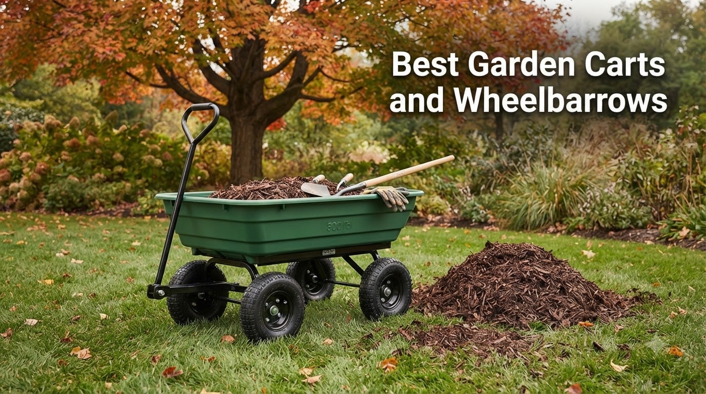 8 Best Garden Carts and Wheelbarrows (August 2026)