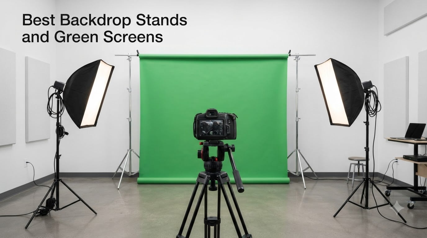 8 Best Backdrop Stands and Green Screens (August 2026) Tested & Reviewed