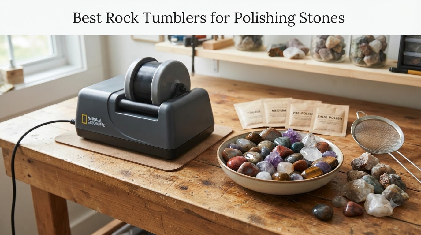 10 Best Rock Tumblers for Polishing Stones (August 2026)