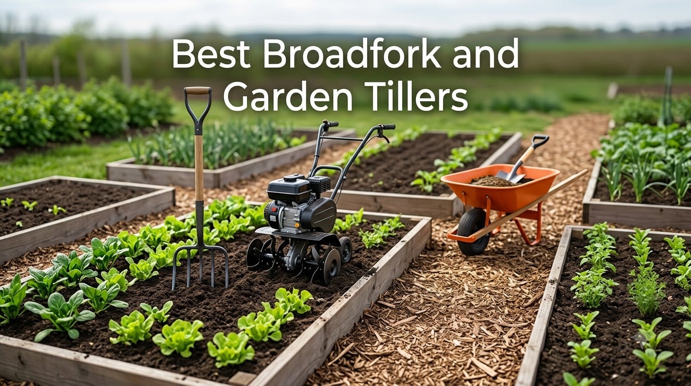 12 Best Broadfork and Garden Tillers (August 2026)