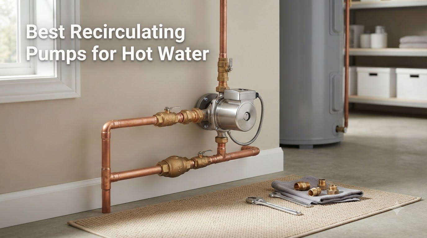 8 Best Recirculating Pumps for Hot Water (August 2026)