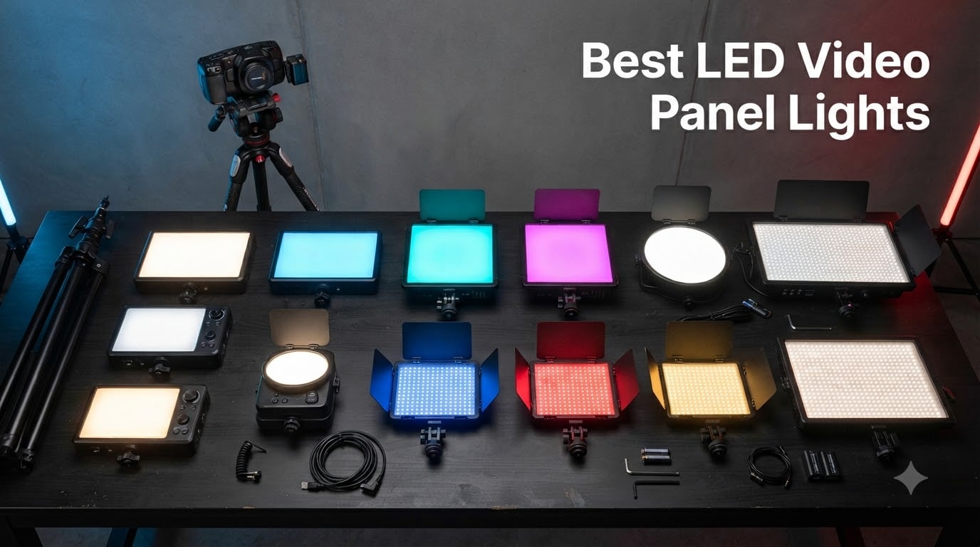 10 Best LED Video Panel Lights (August 2026) Tested by Our Team