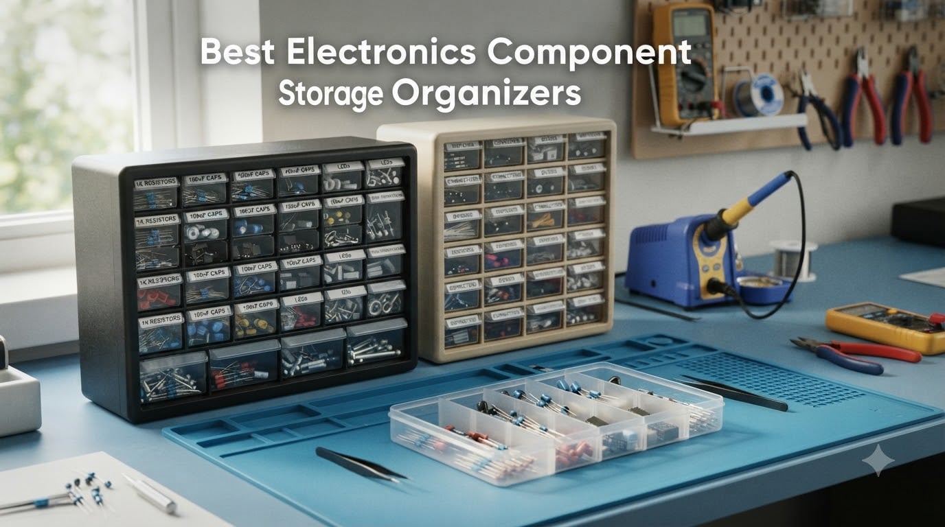 8 Best Electronics Component Storage Organizers (August 2026)