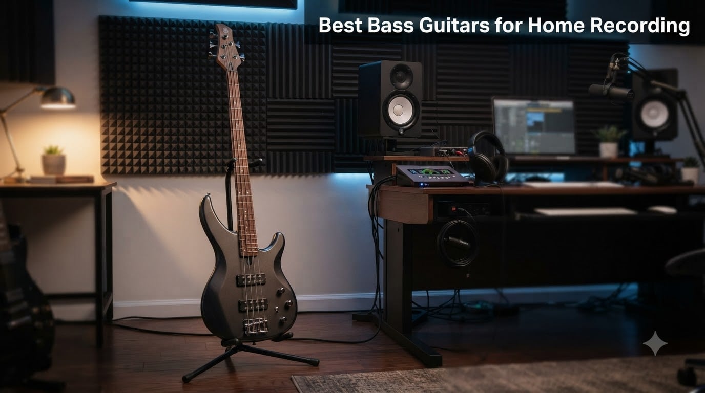 10 Best Bass Guitars for Home Recording (August 2026)