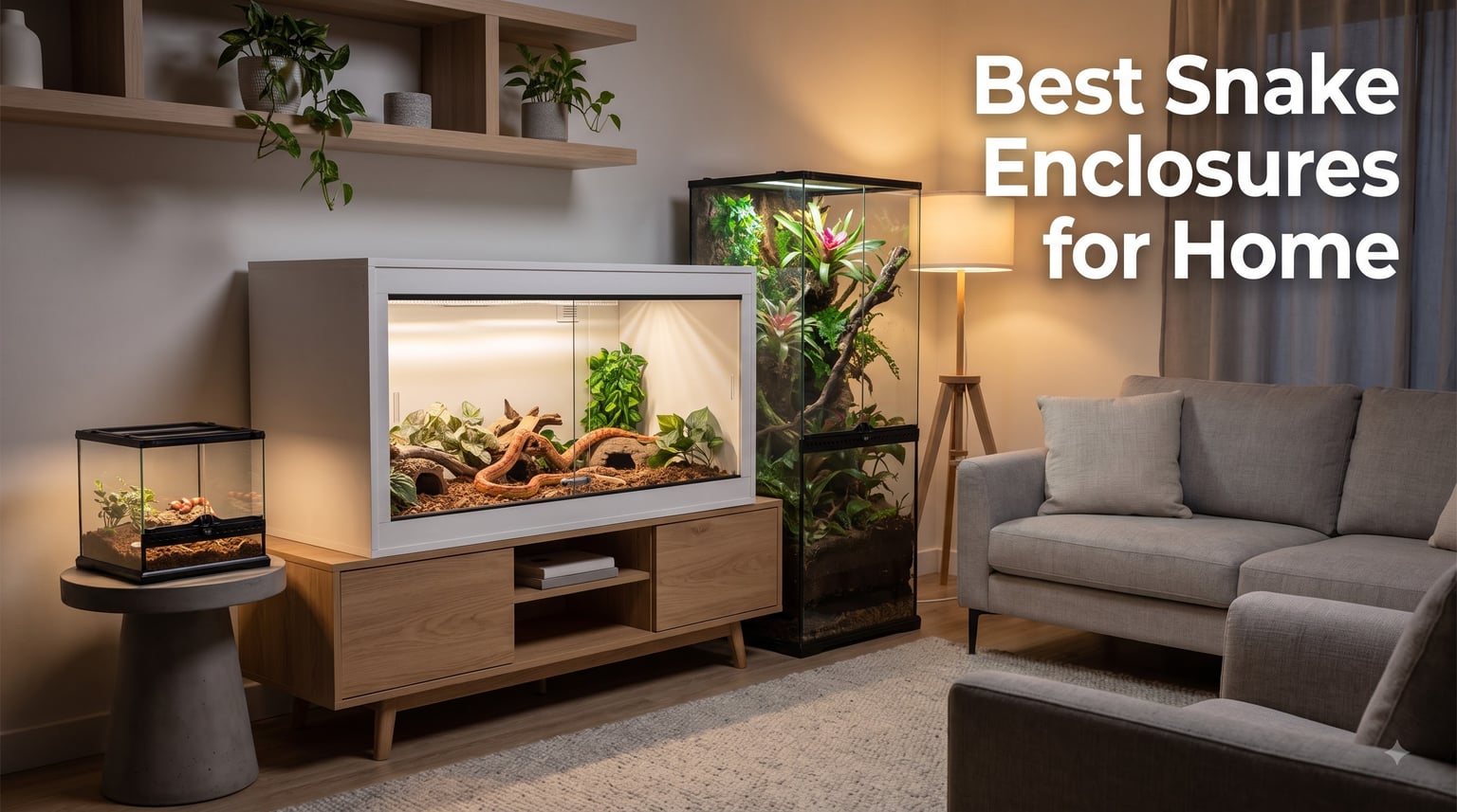 8 Best Snake Enclosures for Home (August 2026)