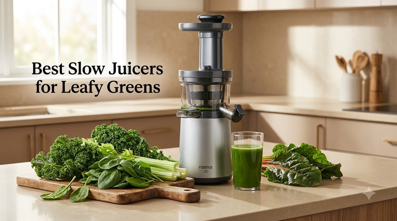 10 Best Slow Juicers for Leafy Greens (September 2026)