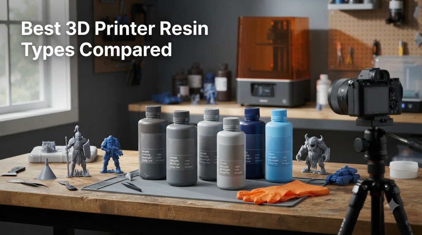 10 Best 3D Printer Resin Types (August 2026)