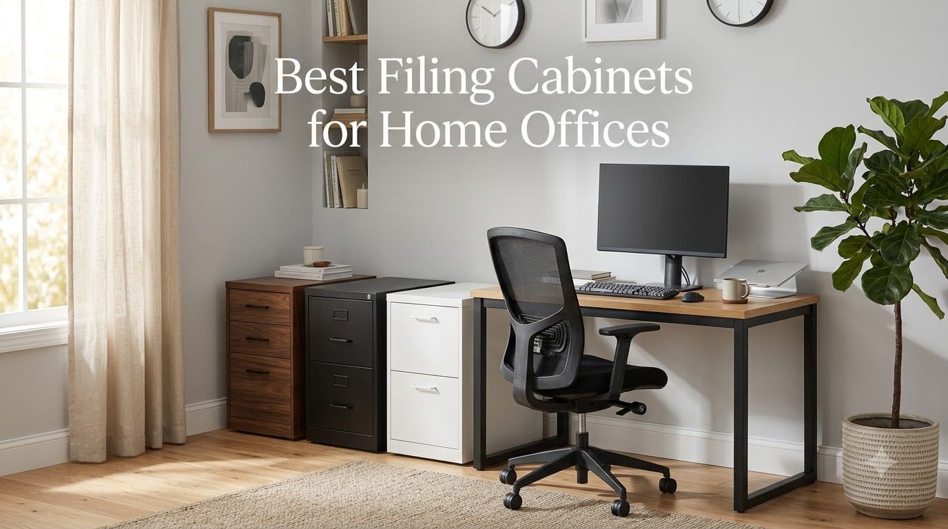 9 Best Filing Cabinets for Home Offices (August 2026)