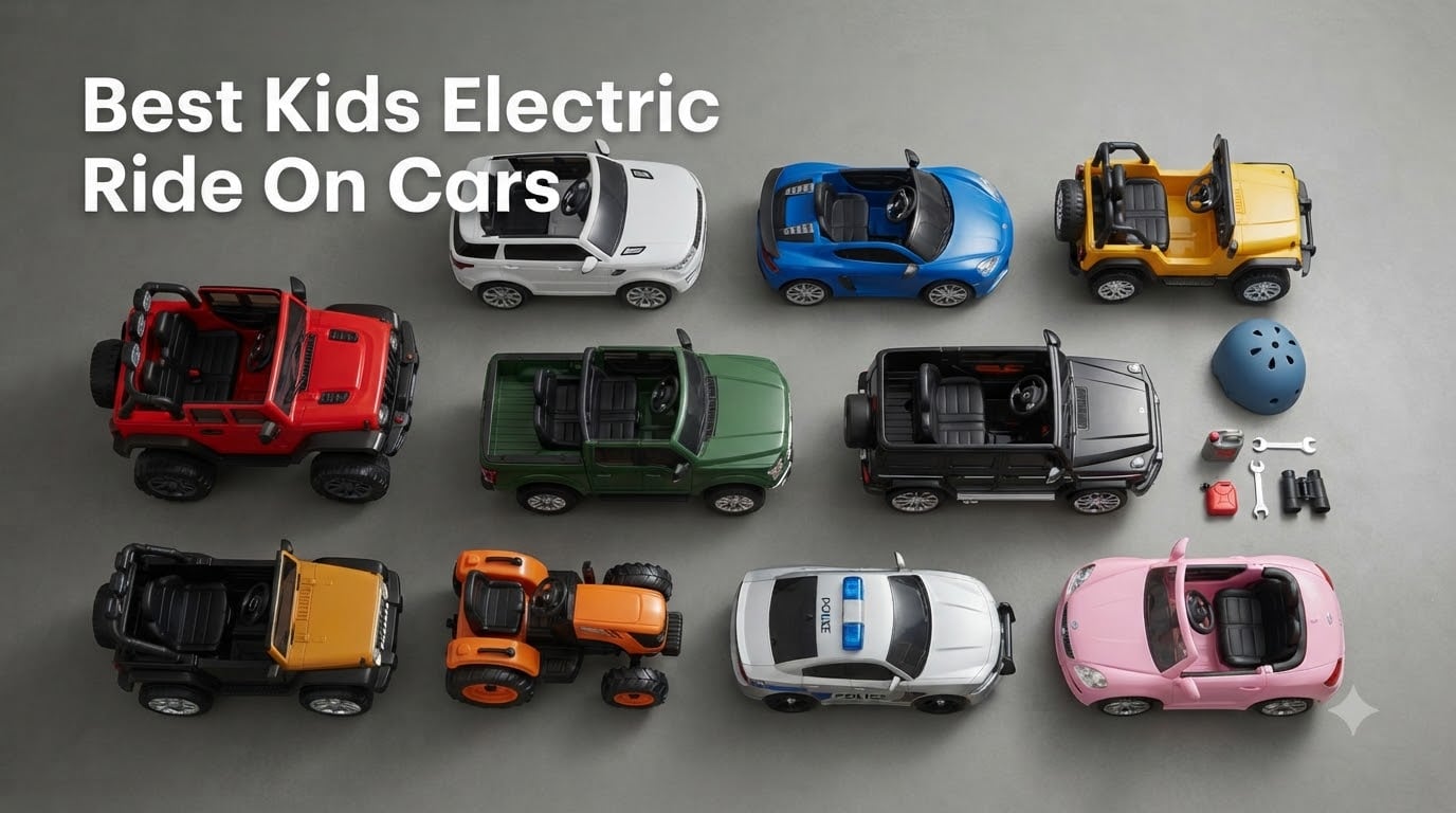 12 Best Kids Electric Ride On Cars (August 2026)