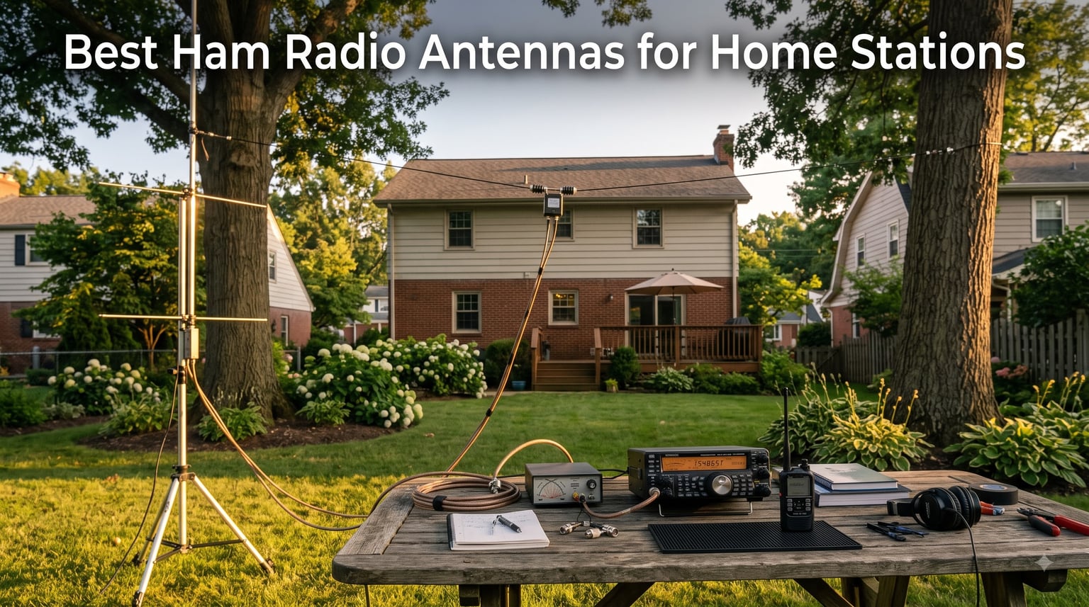10 Best Ham Radio Antennas for Home Stations 2026