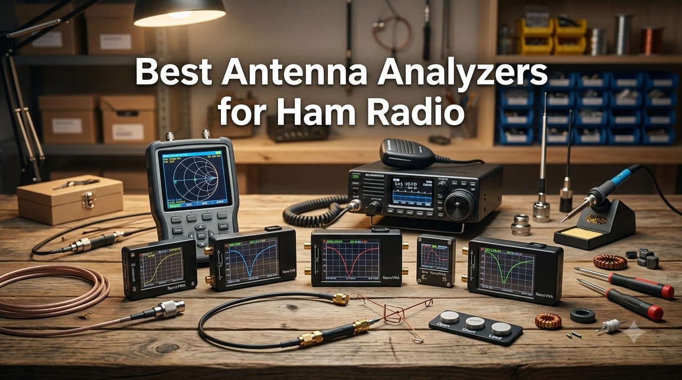 6 Best Antenna Analyzers for Ham Radio 2026: Expert Tested & Ranked