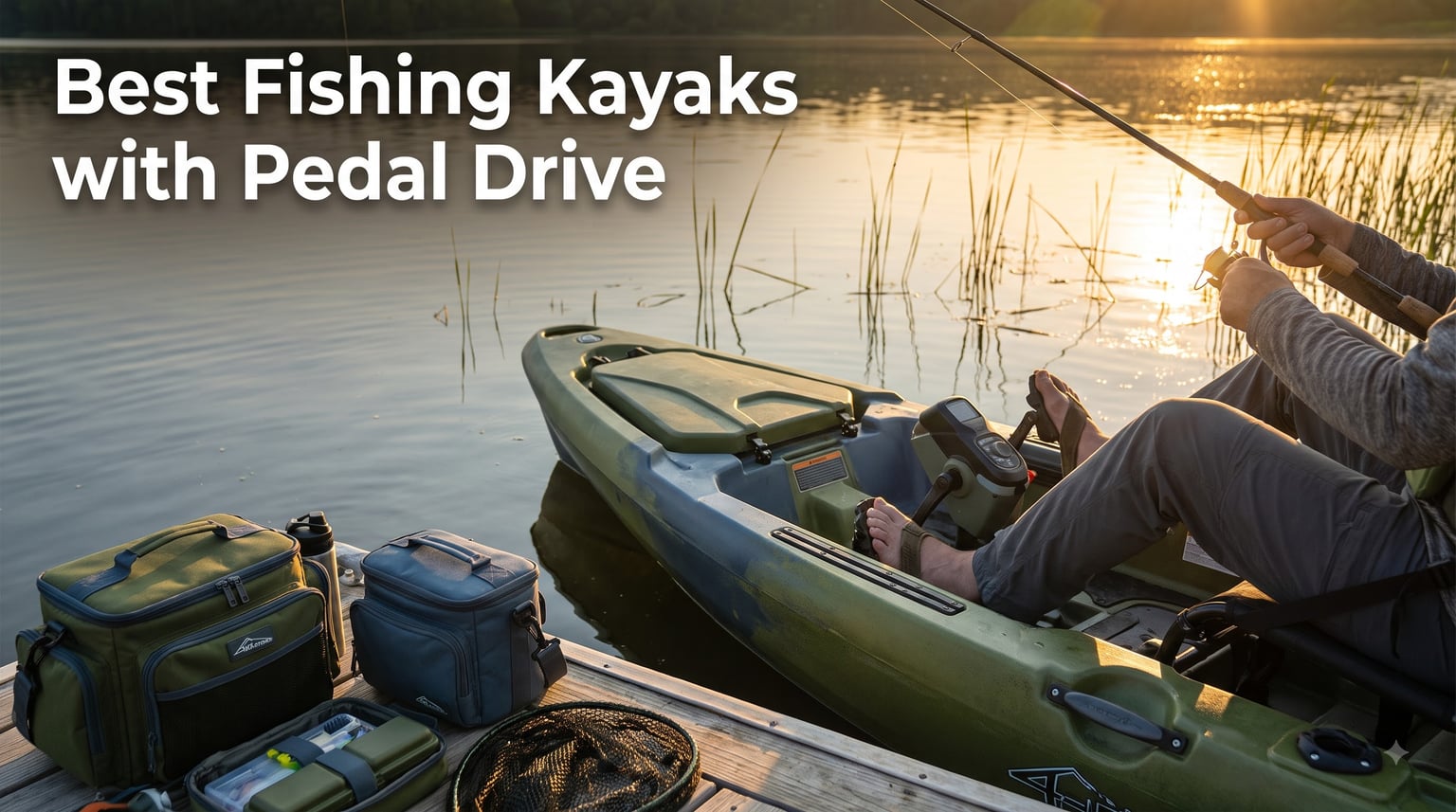 8 Best Fishing Kayaks with Pedal Drive 2026: Tested and Ranked