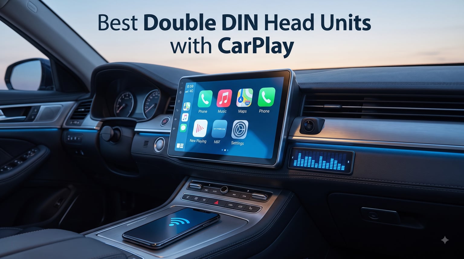 10 Best Double DIN Head Units with CarPlay 2026: Tested Guide