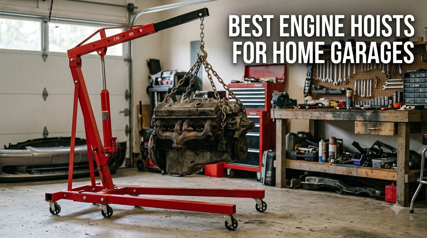 8 Best Engine Hoists for Home Garages (August 2026)