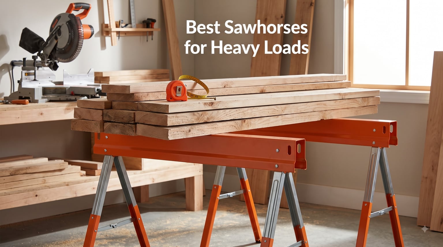8 Best Sawhorses for Heavy Loads (August 2026) Tested & Reviewed