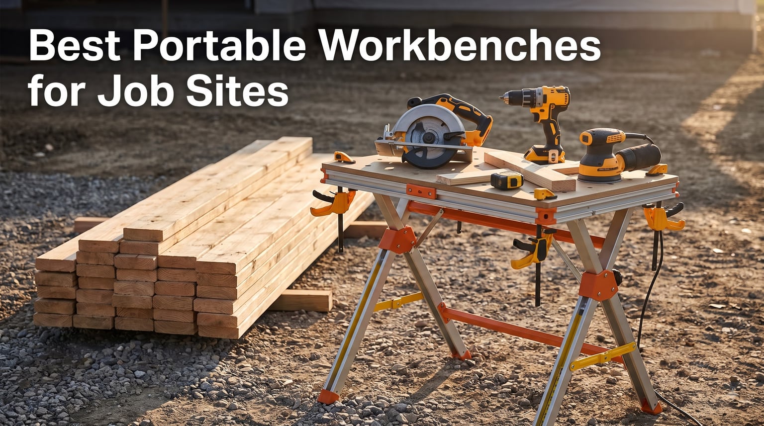 8 Best Portable Workbenches for Job Sites 2026: Expert Reviews