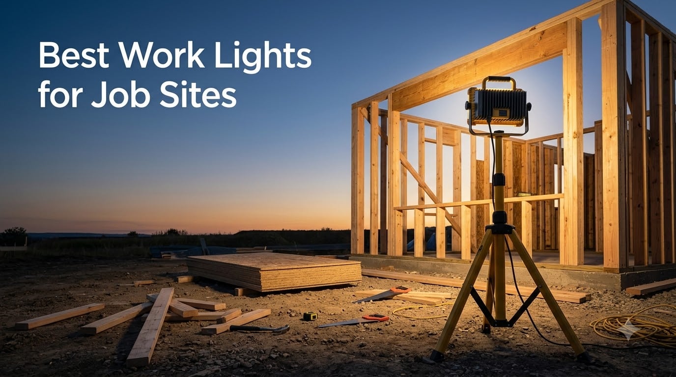 8 Best Work Lights for Job Sites (August 2026) Expert Tested