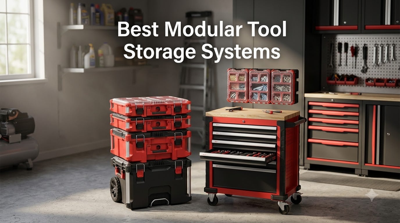 8 Best Modular Tool Storage Systems 2026: Tested & Reviewed